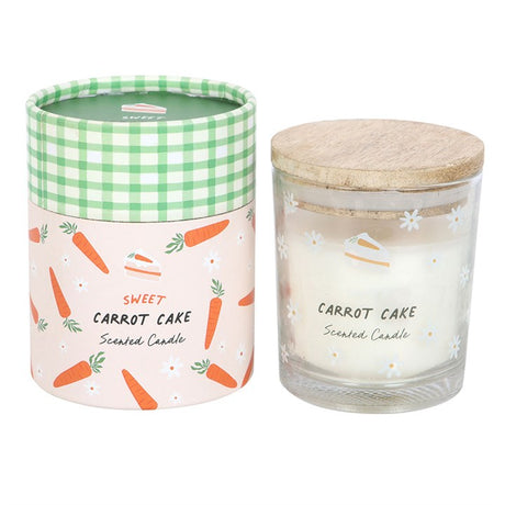 Carrot Cake Candle - Sweet Scented Decor Gift N/A