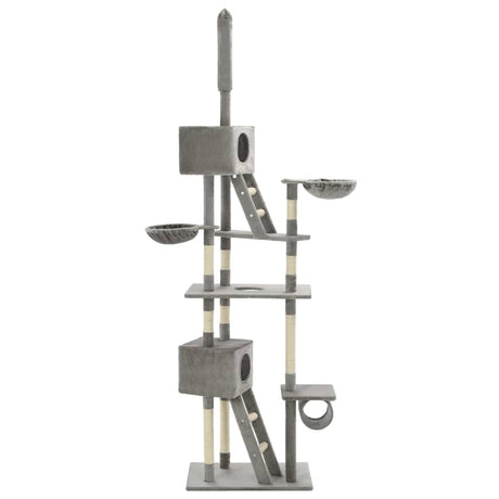 Cat Tree with Sisal Scratching Posts 230-260 cm vidaXL