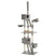 Cat Tree with Sisal Scratching Posts 230-260 cm grey vidaXL
