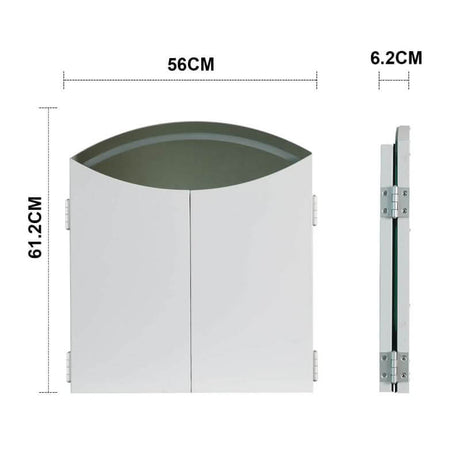 Hollywood Dressing Table Mirror with Modern Design and Foldable Feature for Stylish Reflections