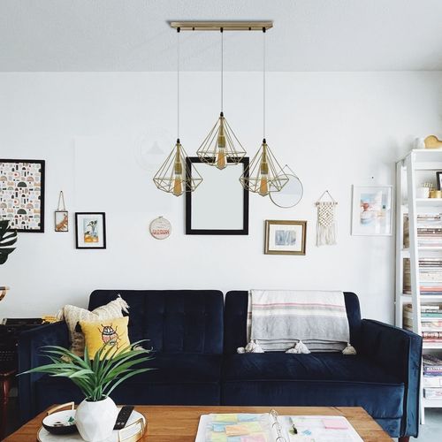 Gold Vintage Industrial Ceiling Hanging Light Un-branded