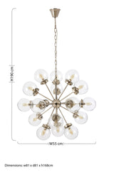 Orsina Modern Ceiling Light for Stylish Interiors Orsina