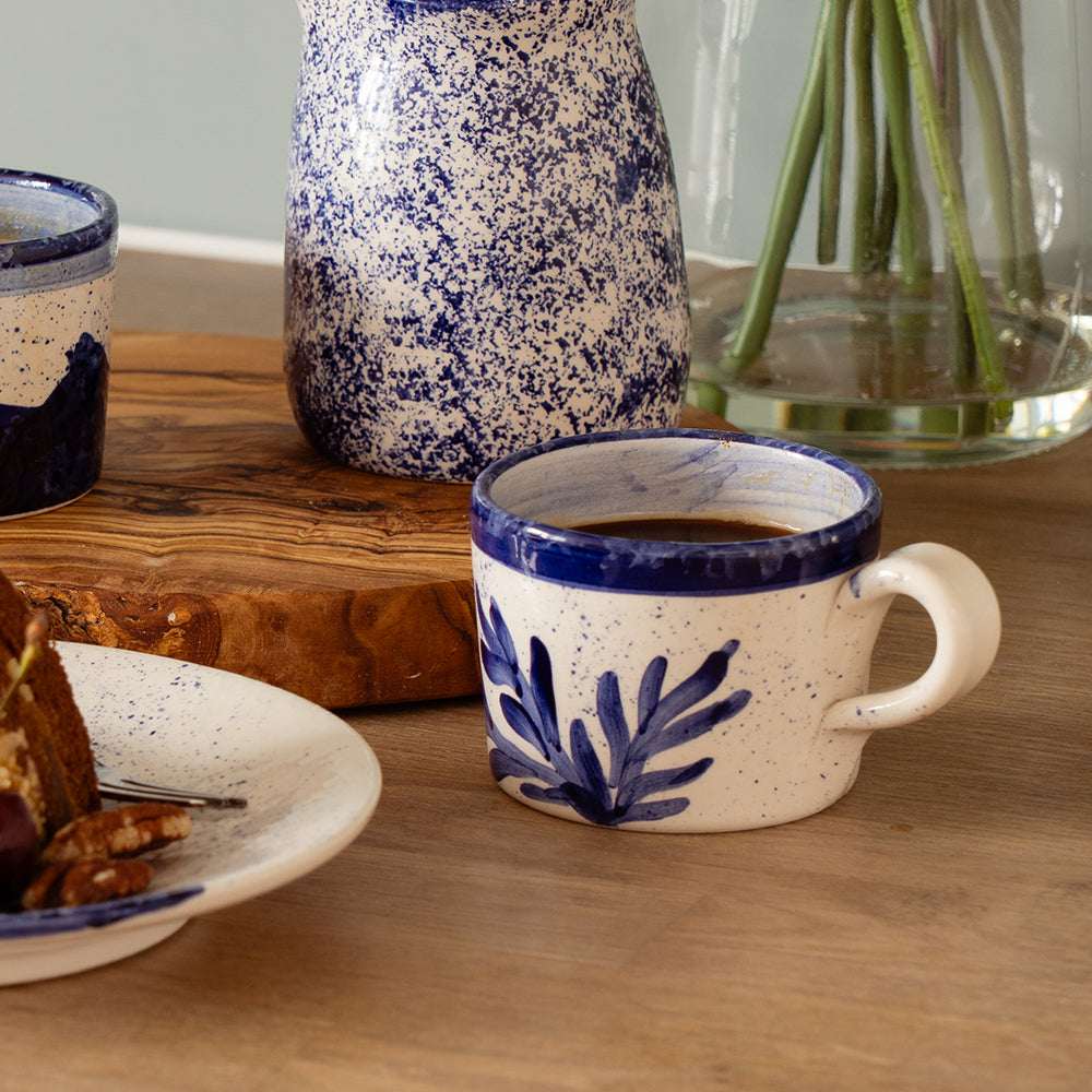 Selbrae House Ceramic Espresso Cup with a Floral Design, Perfect for Enjoying Your Coffee