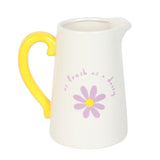 Fresh as a Daisy Ceramic Flower Jug N/A