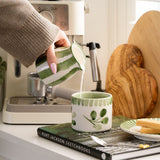 Selbrae House Ceramic Mug with Olive Pattern for Enjoying Coffee or Tea in a Stylish Kitchen Setting