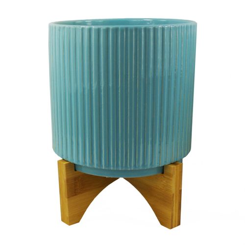 Artificial Plants Mini Desktop Ceramic Planters Leaf