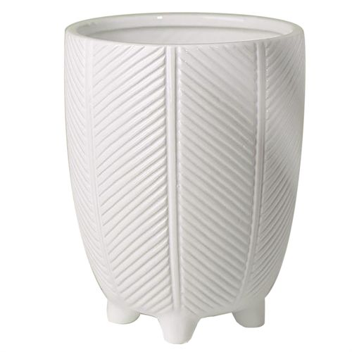 Artificial Plants Mini Desktop Ceramic Planters Leaf