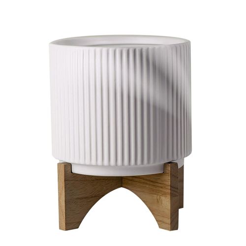 Artificial Plants Mini Desktop Ceramic Planters Leaf