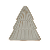 Shades 4 Seasons Ceramic Tree Dish in white for festive Christmas room decorations
