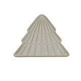 Shades 4 Seasons Ceramic Tree Dish in White for Festive Christmas Table Decorations