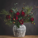 Shades 4 Seasons Ceramic Vase with Rustic Finish Shades 4 Seasons