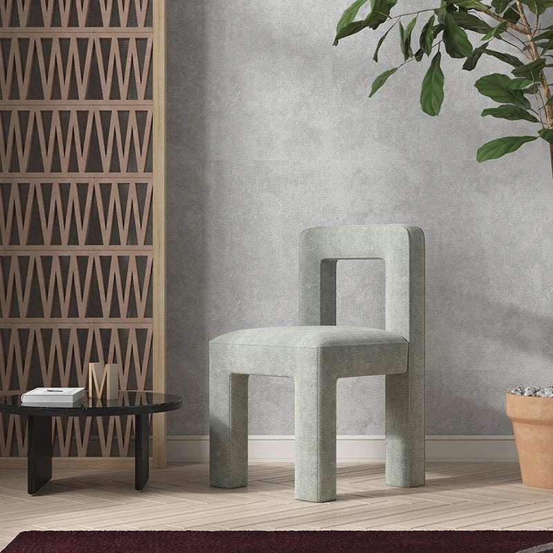 Nisu Home Contemporary Green Chair with Unique Design for Modern Interior Spaces