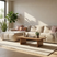 Spacious Corner Sofa with a plush Chaise Lounge in a modern living room setting