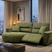 Contemporary green Chaise Lounge with plush cushions and a sleek design for stylish living rooms