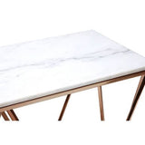 Allure Rectangular Champagne Console Table Orsina