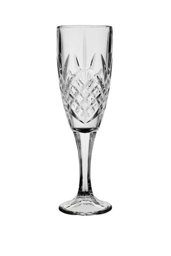 Orsina Champagne Glasses with Elegant Cut Design for Celebratory Occasions