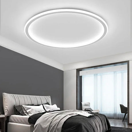 Modern ceiling chandelier by Light My House with sleek circular design and LED illumination