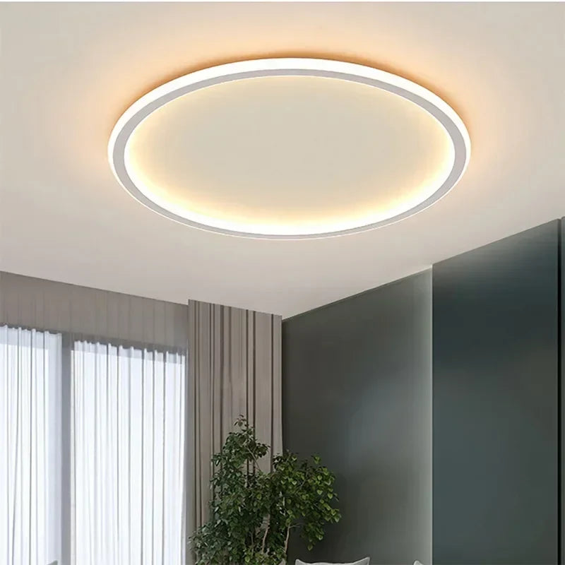 Modern circular chandelier by Light My House, featuring soft ambient lighting for stylish interiors