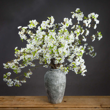 Shades 4 Seasons Cherry Blossom Spray - Artificial Spring Stem BURGUNDY PLASTIC Shades 4 Seasons