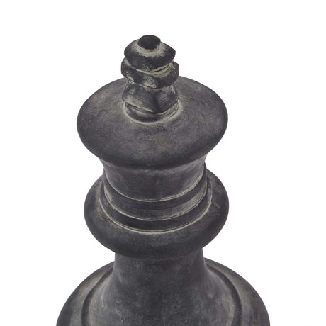 Amalfi Grey King Chess Piece Ornament Shades 4 Seasons
