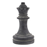 Amalfi Grey Queen Chess Piece Ornament GREY CERAMIC Shades 4 Seasons