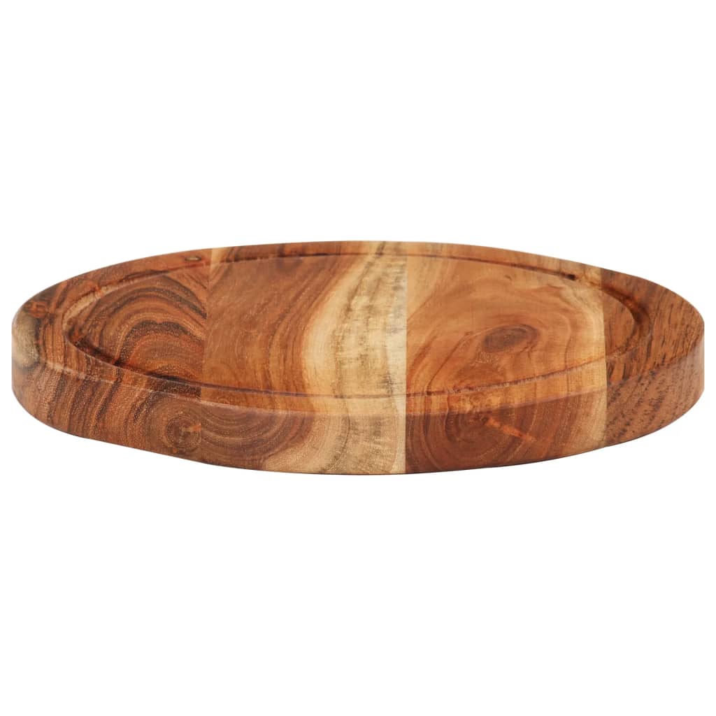 vidaXL Chopping Board 25x2.5 cm Solid Wood Acacia vidaXL