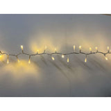 13.6m or 44ft 6in Plug In LED Warm White Christmas String Light Shades 4 Seasons