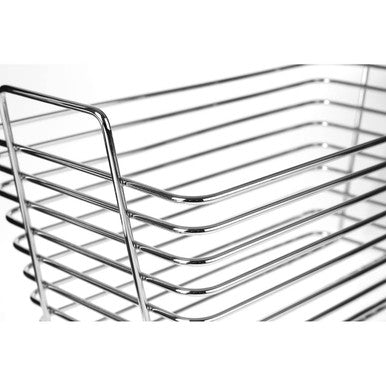 Orsina Chrome Caddy for stylish and organised bathroom storage with multiple tiers