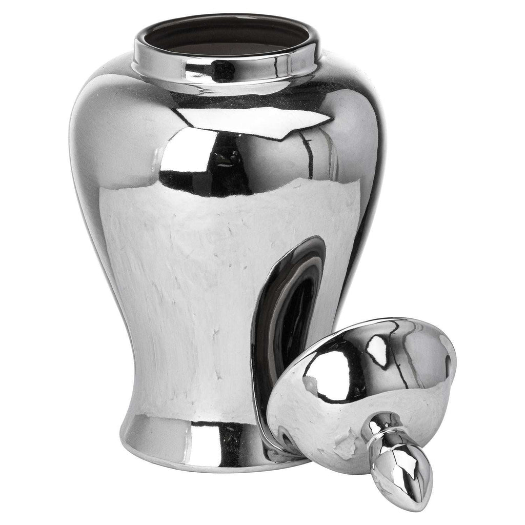 Shades 4 Seasons Chrome Ginger Jar Silver Ornament Shades 4 Seasons