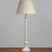 Shades 4 Seasons Rustic White Wood Table Lamp GREY WOOD Shades 4 Seasons