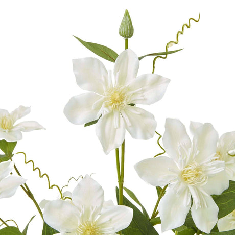 Shades 4 Seasons Clematis Spray for Stylish Home Decor Shades 4 Seasons