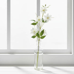 Shades 4 Seasons Clematis Spray for Stylish Home Decor CREAM PLASTIC Shades 4 Seasons