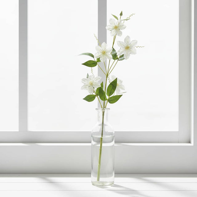 Shades 4 Seasons Clematis Spray for Stylish Home Decor CREAM PLASTIC Shades 4 Seasons