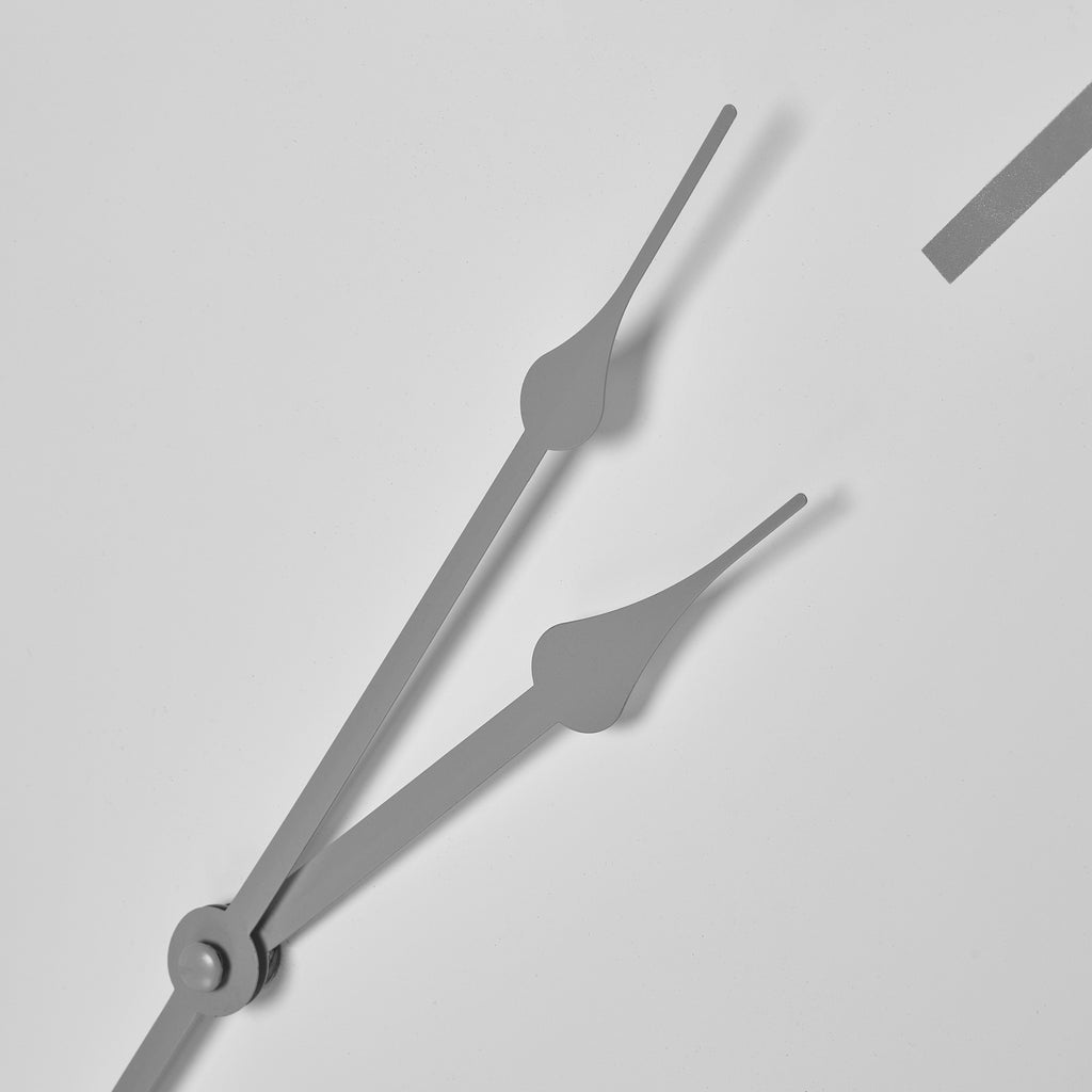 Shades 4 Seasons Minimalist White Wall Clock Shades 4 Seasons