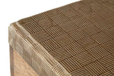 Orsina decorative Trinket Box with textured woven pattern on the lid for stylish storage