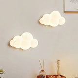 Light My House Cloud Wall Lamp in White with Soft, Ambient Lighting for Children's Rooms