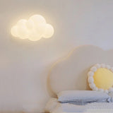 Light My House Cloud-Shaped Wall Lamp in Soft White for Kids' Room Decoration