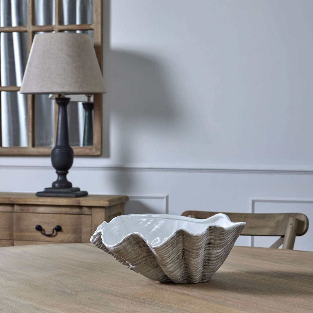 Shades 4 Seasons Adele Shell Bowl - Coastal Centerpiece Shades 4 Seasons