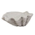 Shades 4 Seasons Adele Shell Bowl - Coastal Centerpiece WHITE CERAMIC Shades 4 Seasons