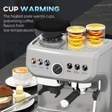 Wise Galleria Coffee Machine with heated plate for warming cups and preserving coffee flavours