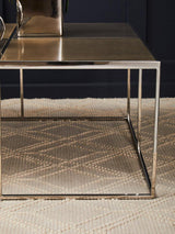 Orsina Coffee Table with Sleek Metallic Finish and Minimalist Design for Modern Living Rooms