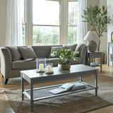 Elegant Shades 4 Seasons coffee table with a grey finish, perfect for modern living rooms