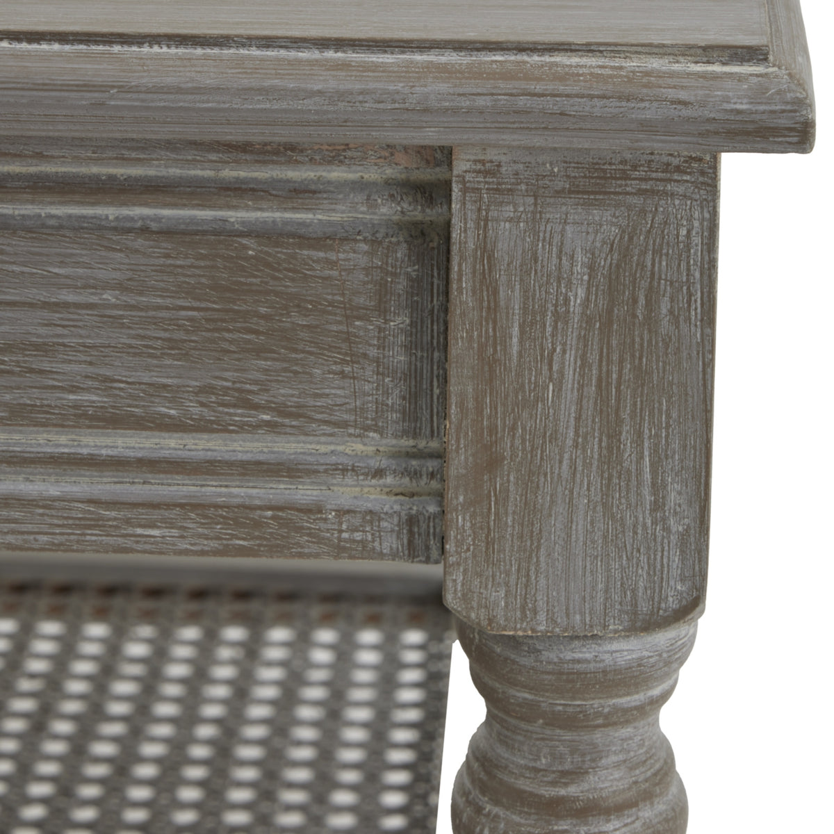 Shades 4 Seasons Coffee Table with a rustic finish and storage shelf for stylish living room decor