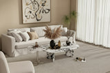 Nisu Home Stylish Mirbel Marble Coffee Table