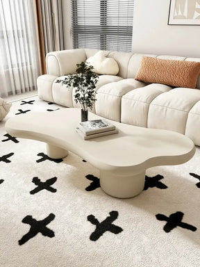 Contemporary Nisu Home Coffee Table in a modern living room setting with plush sofa and stylish decor