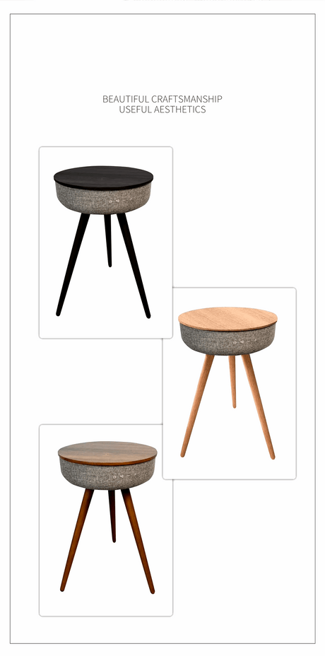 Klassyx Coffee Table with Stylish Design and Durable Legs in Black and Natural Finishes