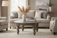 Stylish coffee table from Shades 4 Seasons with a round design, perfect for modern living rooms