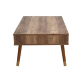 Orsina Coffee Table with a Sleek Design and Wooden Finish Featuring Storage Drawer