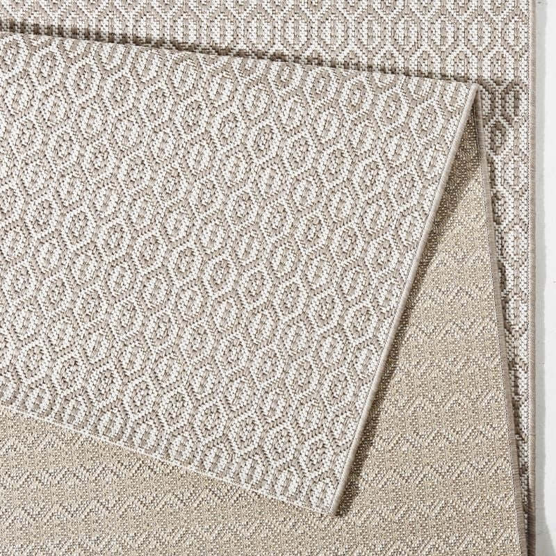 Coin Rug from The Rugs featuring a modern design in neutral tones, ideal for stylish interiors
