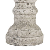 Large Stone Ceramic Column Candle Holder Shades 4 Seasons